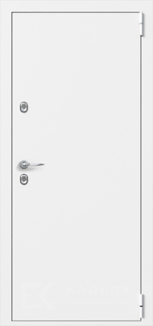 Фото «Входная дверь графит с вертикальными рейками лофт №100»