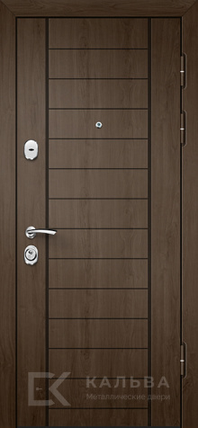 Фото «Железная дверь венге снаружи белая внутри для квартиры №26»