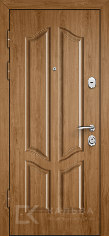 Фото №2 «Входная дверь антик медь с МДФ дуб классика №17»